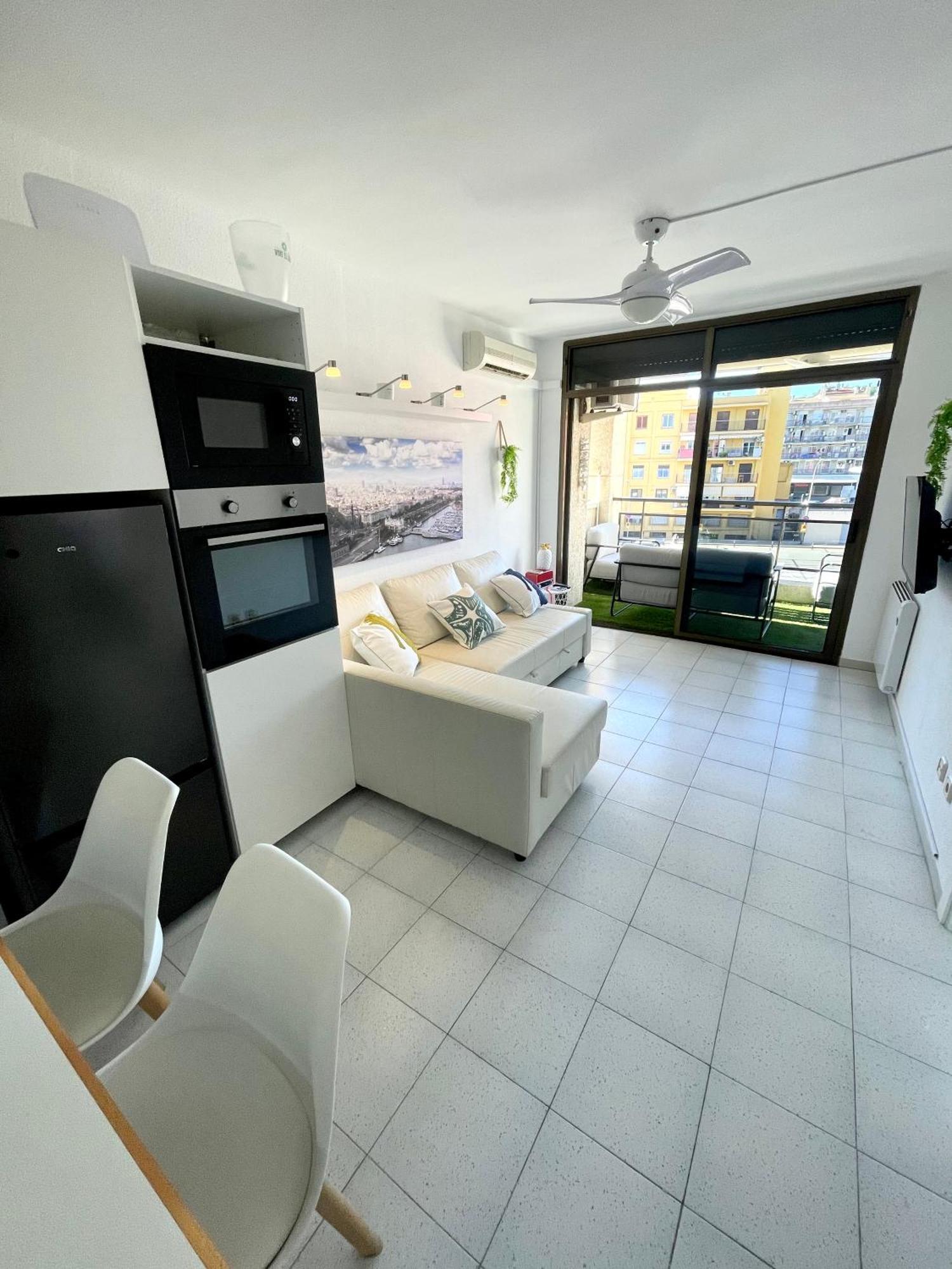 Apartemento Piscina Centro Calella 3 Min Playa Exterior foto